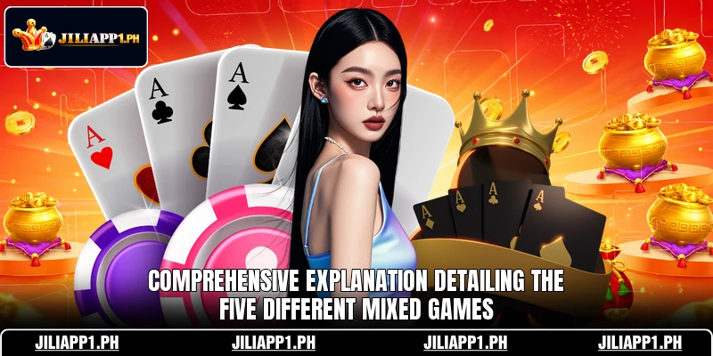 Comprehensive explanation detailing the five different mixed games