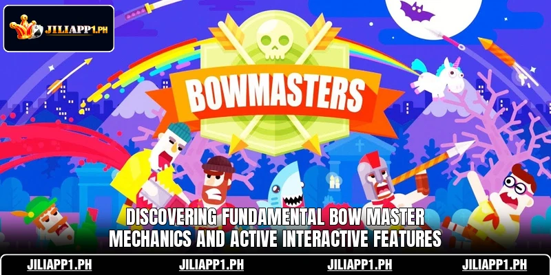 Discovering fundamental Bow Master mechanics and active interactive features Discovering fundamental Bow Master mechanics and active interactive features