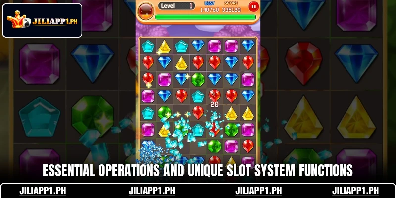 Essential operations and unique slot system functions