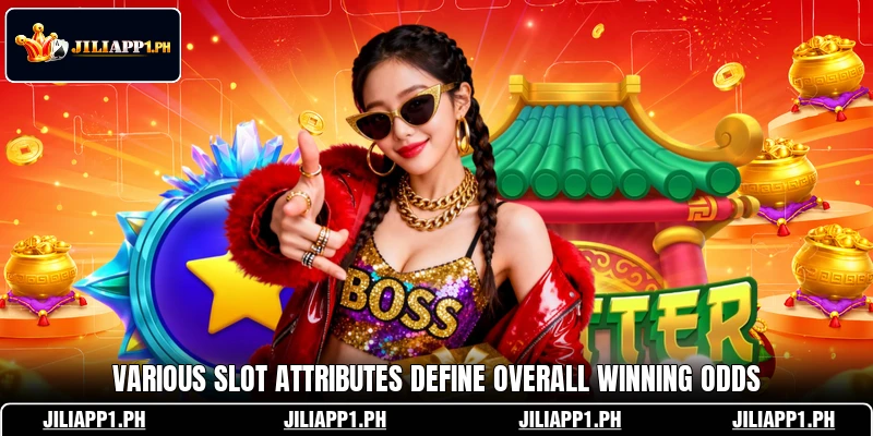 Various slot attributes define overall winning odds